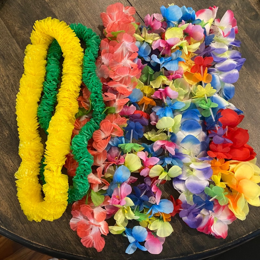 🦩Huge Photo Booth🍹Bundle Tropical Bon voyage! Hawaiian Luau Party Beach Cruise - Picture 4 of 16